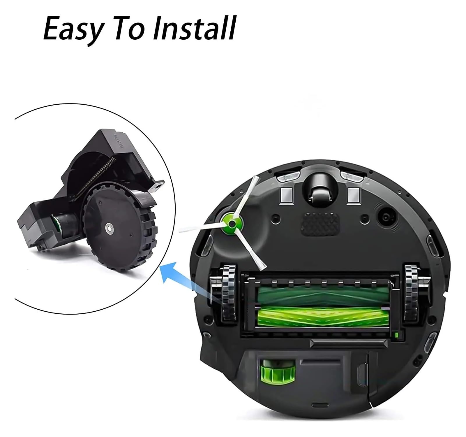 Amazon | 右と左のドライブホイールモジュール交換用、ルンバ、i7 i7+